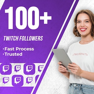 100+ Twitch Channel Promotion Service | Increase Profile Visibility & Audience Exposure | Starter Package