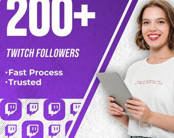 200+ Twitch Channel Promotion Service | Increase Profile Visibility & Audience Exposure | Starter Package
