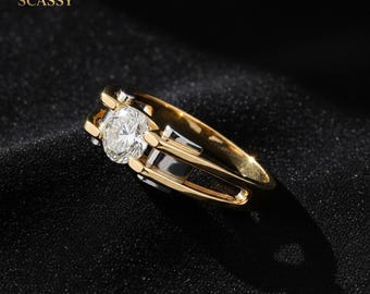 1 Carat Labgrown diamond Solitier ring - IGI Certified, Handcrafted Luxury