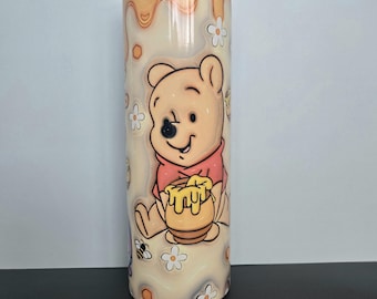 Puffy Pooh Bear 20 oz Tumbler