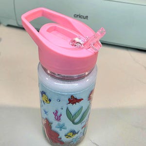 Little Mermaid, Ocean, 10 oz Kids Snowglobe Tumbler zdjęcie 6