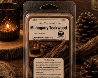 Mahagoni Trakwood Sojawachs schmilzt