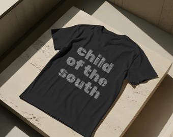 Anpassad Southern Pride-t-shirt med grafisk design | Child of the South-t-shirt