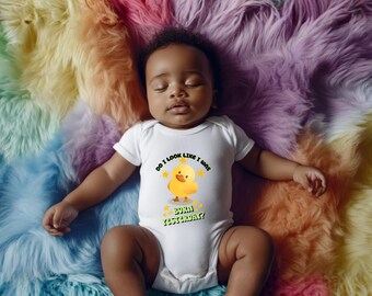 Do I Look Like I Was Born Yesterday? Funny Newborn Onesie | Baby Bodysuit