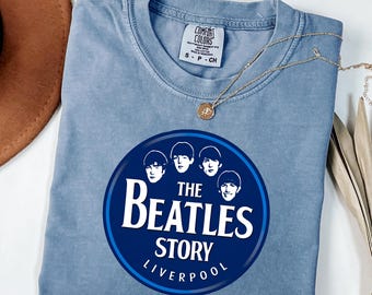 The Beatles Story Shirt, The Beatles Concert Tour, Beatles Band T-Shirt, Rock and Roll Tee, The Beatles Fan Gift, Beatles Music Lover Shirts