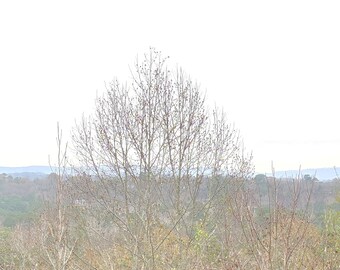 Distant Hills – Quiet Minimal Landscape Print for Wall Art