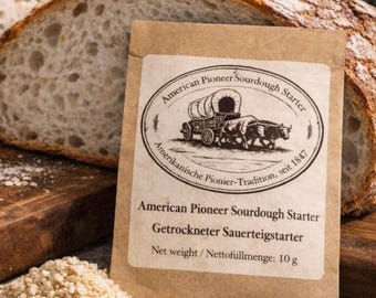Dried Sourdough Starter | Beginner Friendly | 180-Year-Old American Pioneer Culture