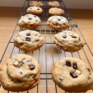 Levain Style Chocolate Chip Cookie Recipes | Classic NYC, Sourdough Discard (PDF Download)