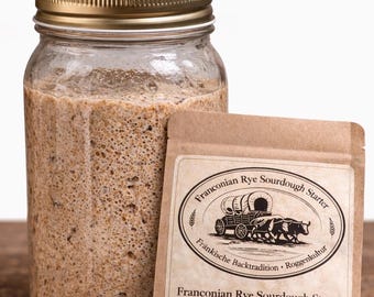 Dried German Rye Sourdough Starter (Roggensauerteig) | Bavarian Starter for Authentic Roggenbrot | Active Culture