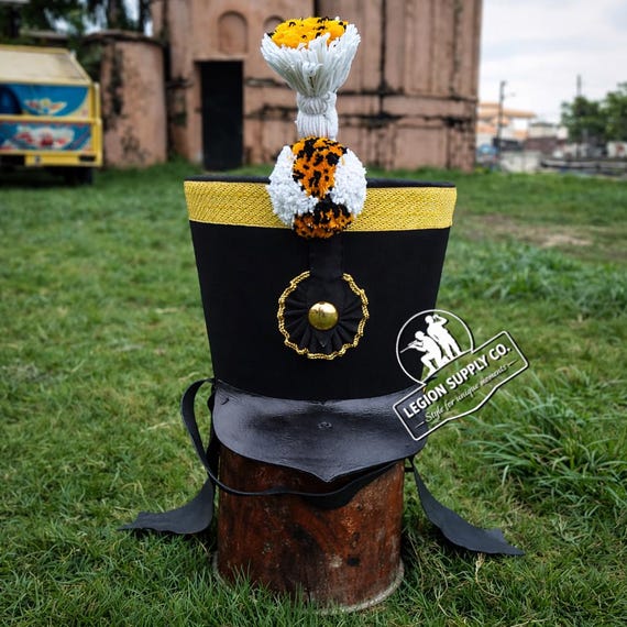Handmade Russian Shako Hat: Rare Czapka Cap, Reenactment Helmet