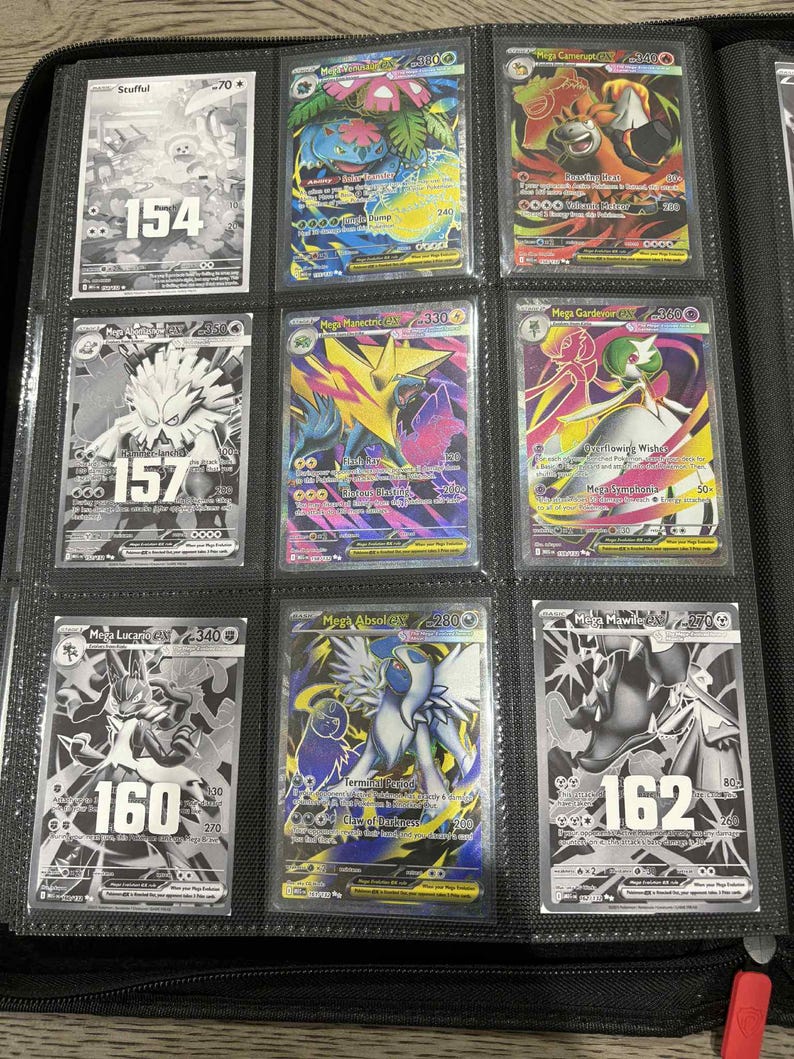 Mega Evolution Master Set Binder Guide - Etsy Canada