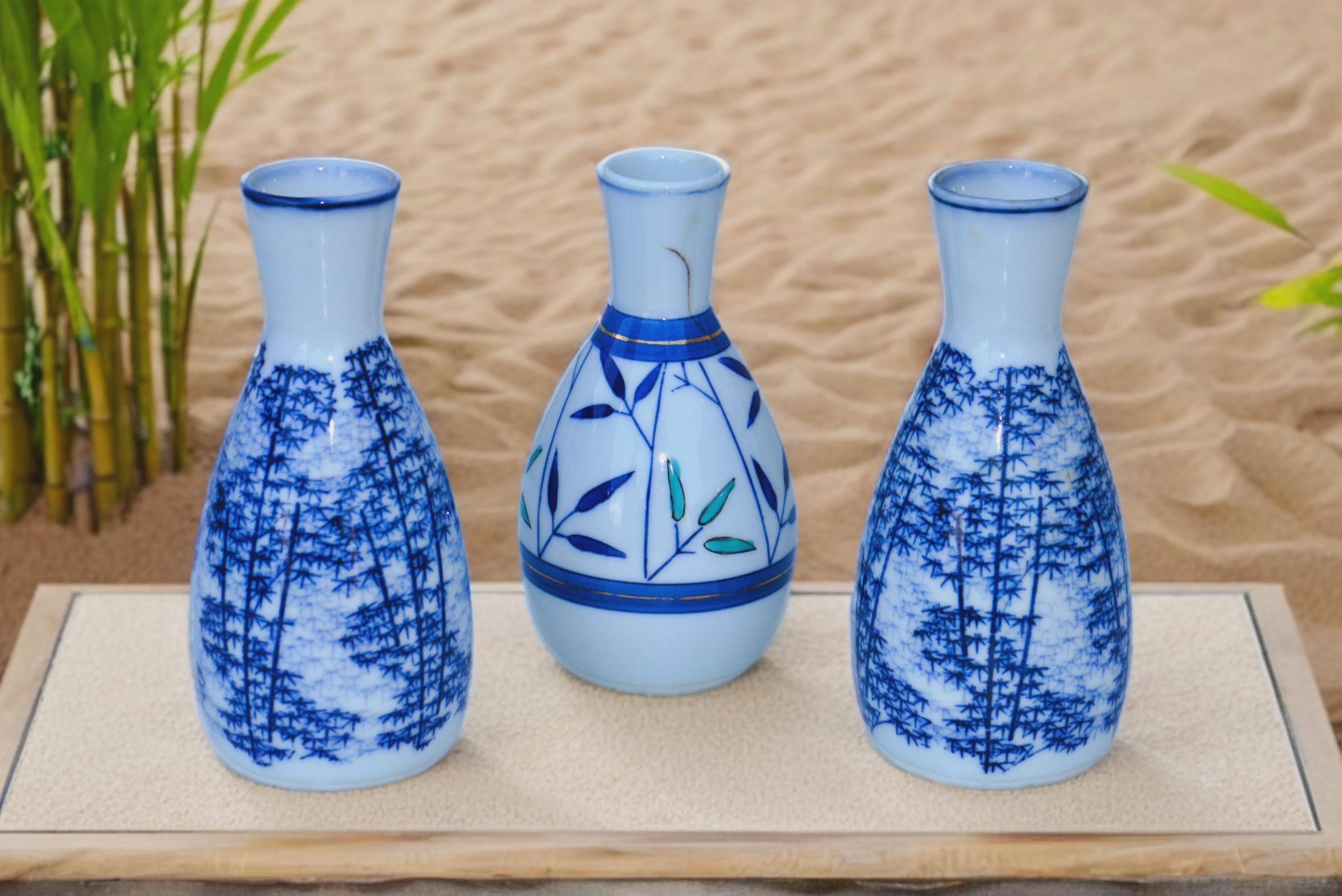 Vintage Japanese Sake Bottle - Etsy