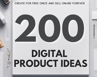 200 digitale Produktideen für 2026
