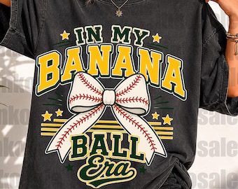 Savannah Bananas Baseball PNG Funny Baseball Mom Shirt Design,Lets Go Bananas Baseball Season PNG ,Baseball Mascot Savannah Banana PNG