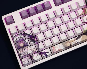 Castorice Keycap Set Honkai: Star Rail Japanese PBT 108 Key Cherry MX Style