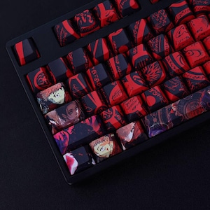 【中古】呪術廻戦　キーキャップ　US配列 Jujutsu kaisen keycaps - Etsy 日本