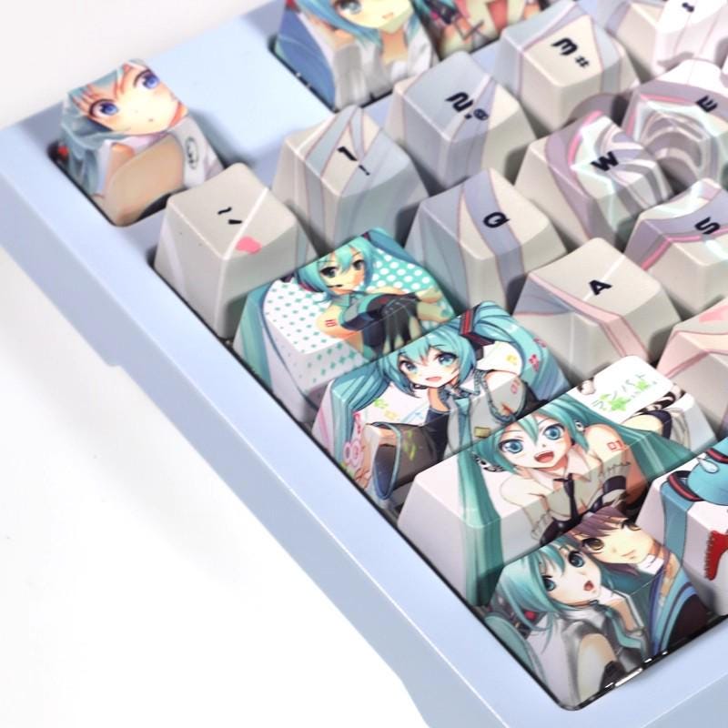 Miku Keys Hatsune Miku Keycaps - Etsy