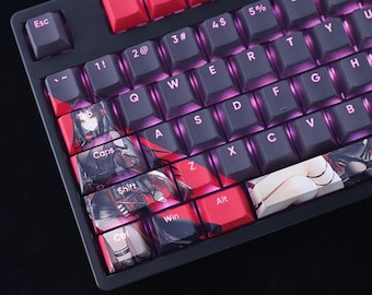Ines Keycap Set Arknights Japanese PBT 108 Key Cherry MX Style