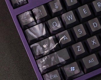 Attack on Titan Keycap Set Japanese PBT 108 Key Cherry MX Style