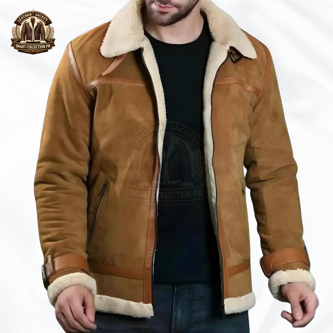  Atelier 2024AW シアリングジャケット シープスキン XL PAUL STUART シアリングジャケット ムートンレザー シープスキン