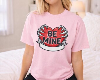 Be Mine Heart Couple Shirt: Romantic Valentine's Day Tee
