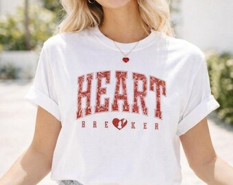 Heart Breaker Couple T-Shirt Set: Matching Valentine's Day Gift