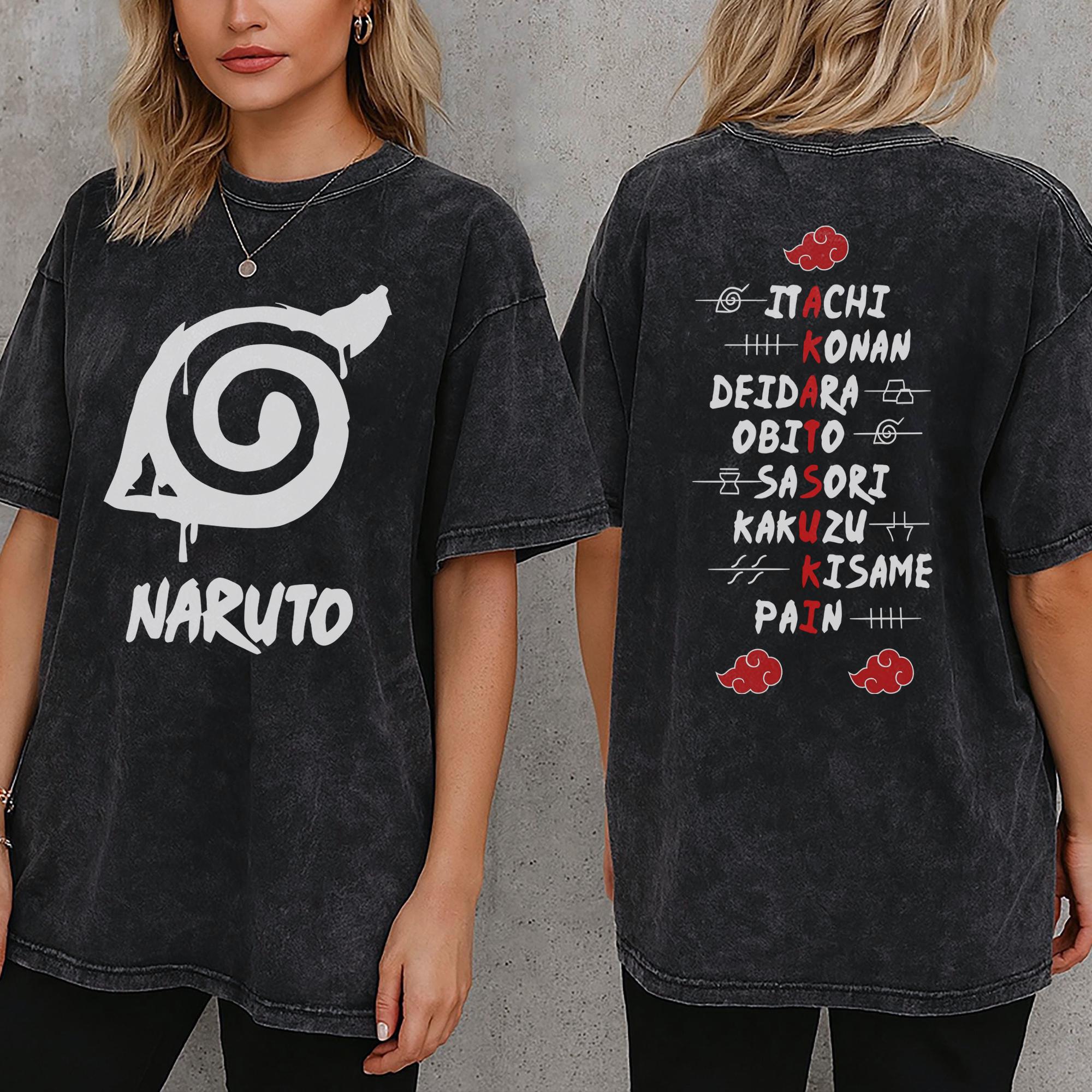 T-shirt Naruto – Itachi Et Sasuke Uchiha – Homme – Blanc – Taille M – Neuf