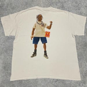 Cactus Jack Mcdonalds Shirt - Etsy Norway