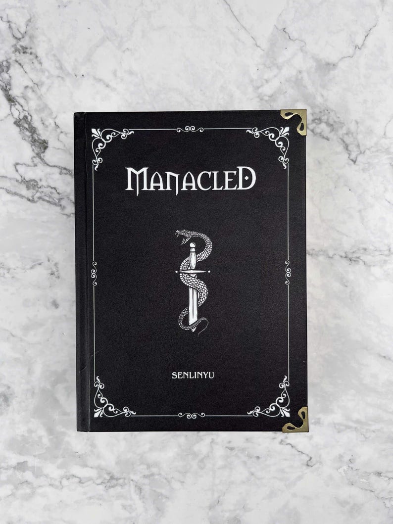 Manacled Book Snake Edition | Illustrated Fanfiction | Handmade ...