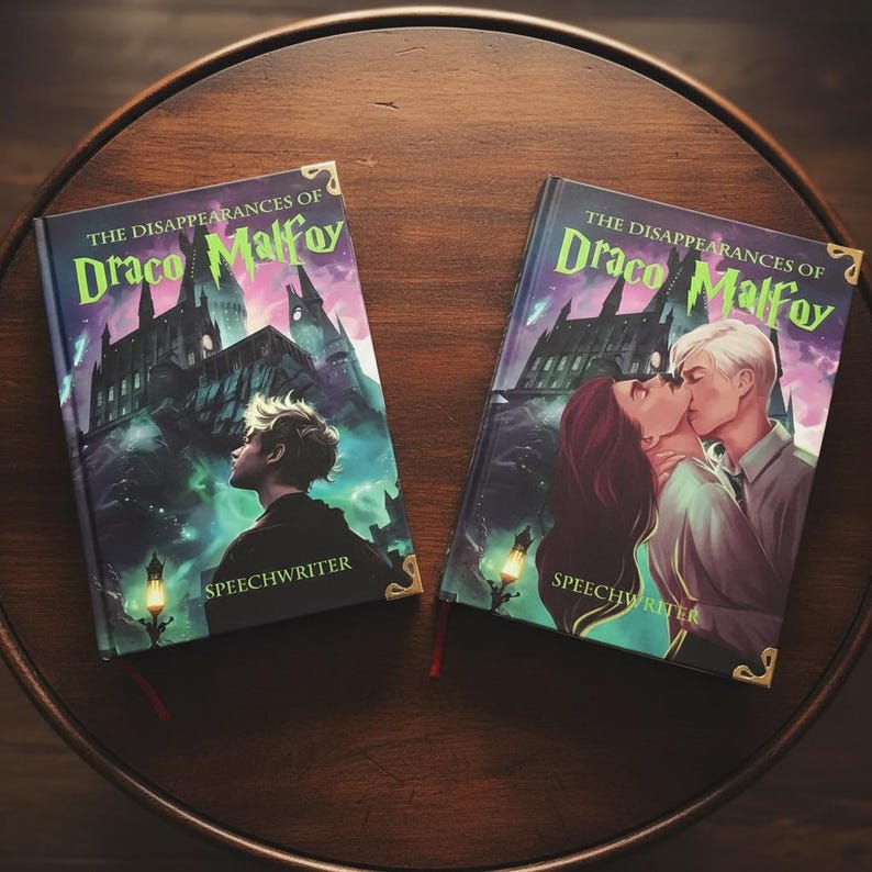 The Disappearances of Draco Malfoy Hardcover Set Illustrated Dramione