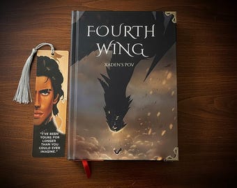 Fourth Wing Xaden's POV Hardcover | Limited Edition Fantasy Book, Enemies to Lovers Novel, Dragon Rider Gift for Her