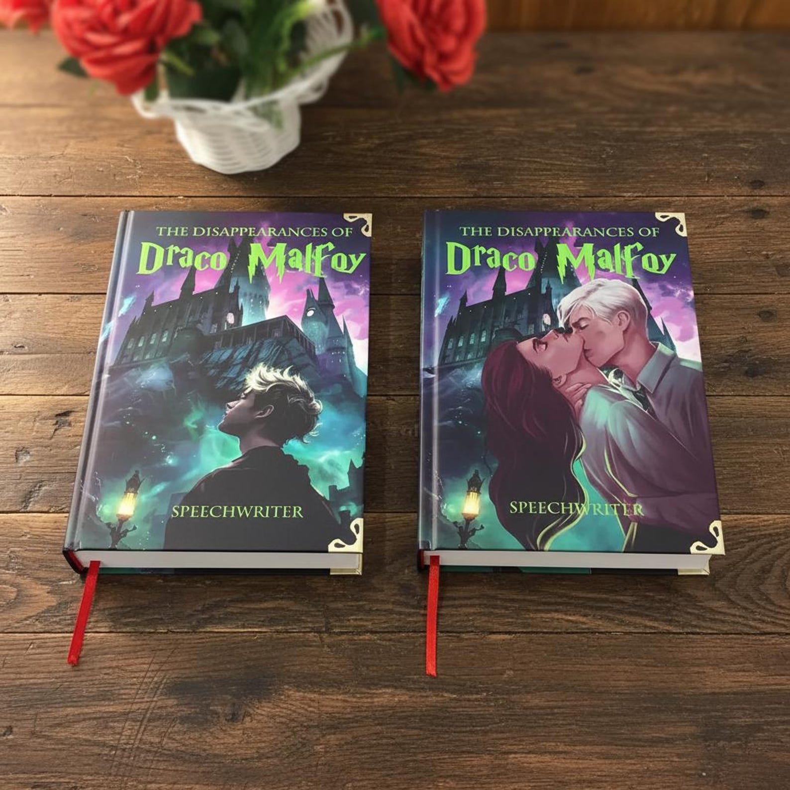 The Disappearances of Draco Malfoy Hardcover Set Illustrated Dramione