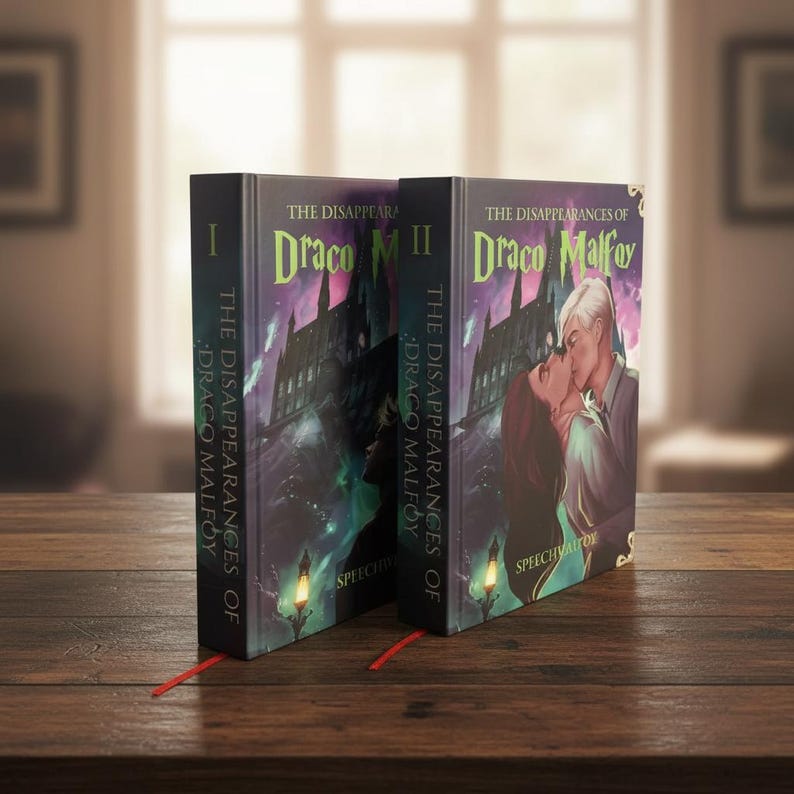 The Disappearances of Draco Malfoy Hardcover Set Illustrated Dramione