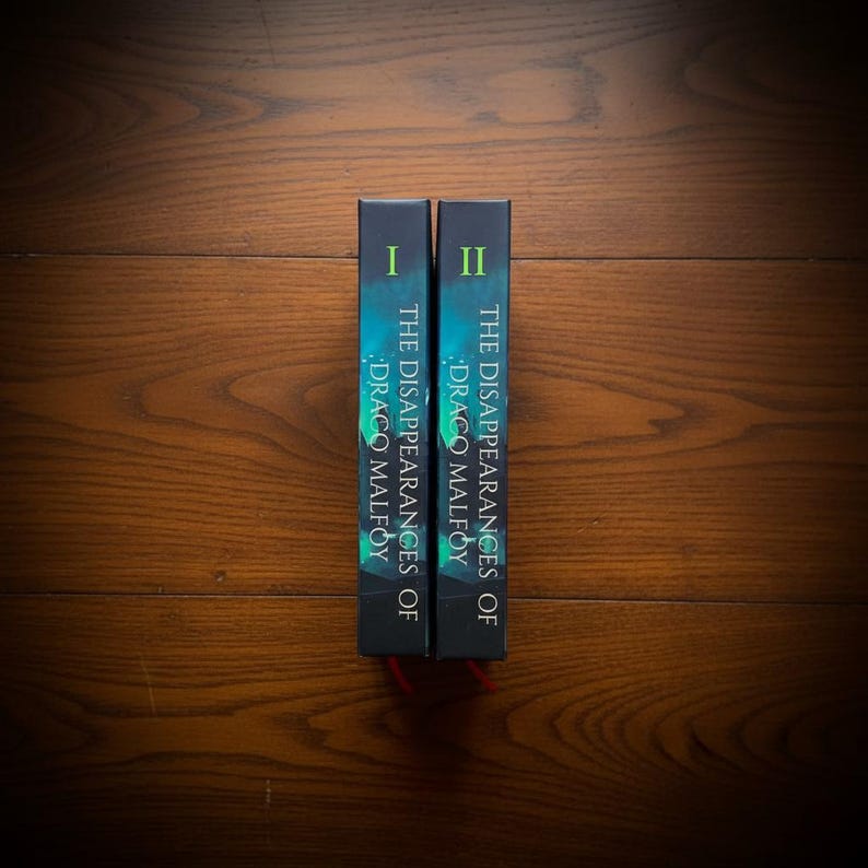 The Disappearances of Draco Malfoy Hardcover Set Illustrated Dramione