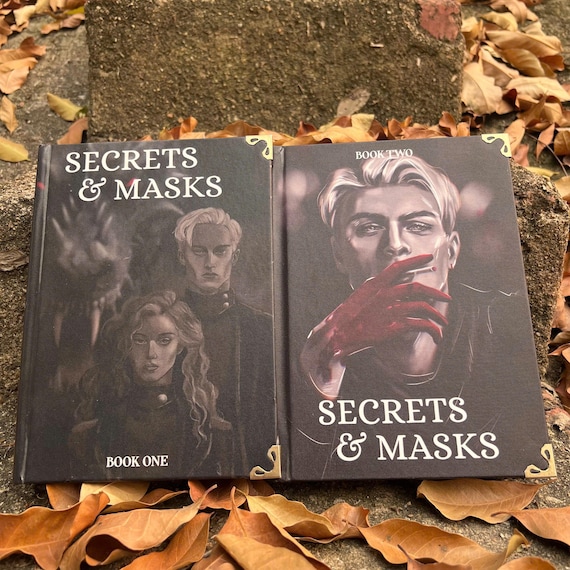 Secrets and Masks Hardcover Book | Dramione Fantasy Romance Collector Edition | Book Lover Gift