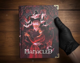 Manacled Hardcover Book - Handmade Rebound Dramione Novel (A5)