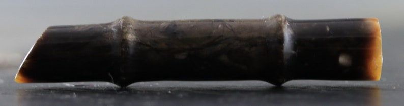 Bird/'s Eye Agate Fossil Bamboo Shape