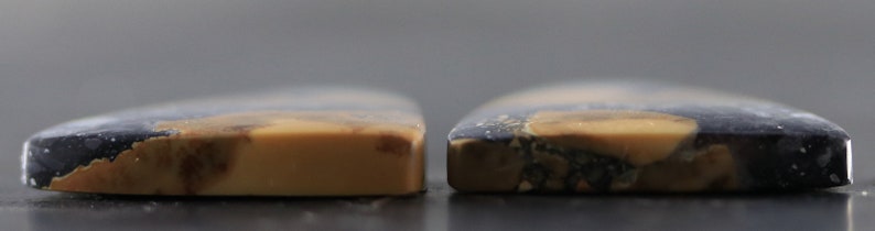 Maligano Jasper Gemstone Dendritic Stone Pair