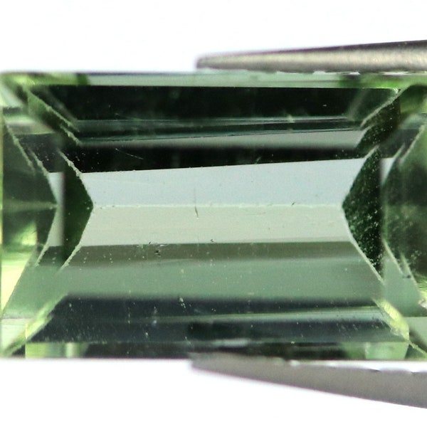 Green Tourmaline Verdelite Faceted Gemstone from brazil Untreated High Clarity Fine Stone for Ring and Jewelry Settings