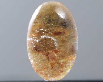 CLEARANCE Golden Lodolite Quartz Gemstone Cabochon