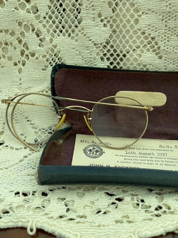 Eye Glasses Metal Frame and Prescription Glasses W