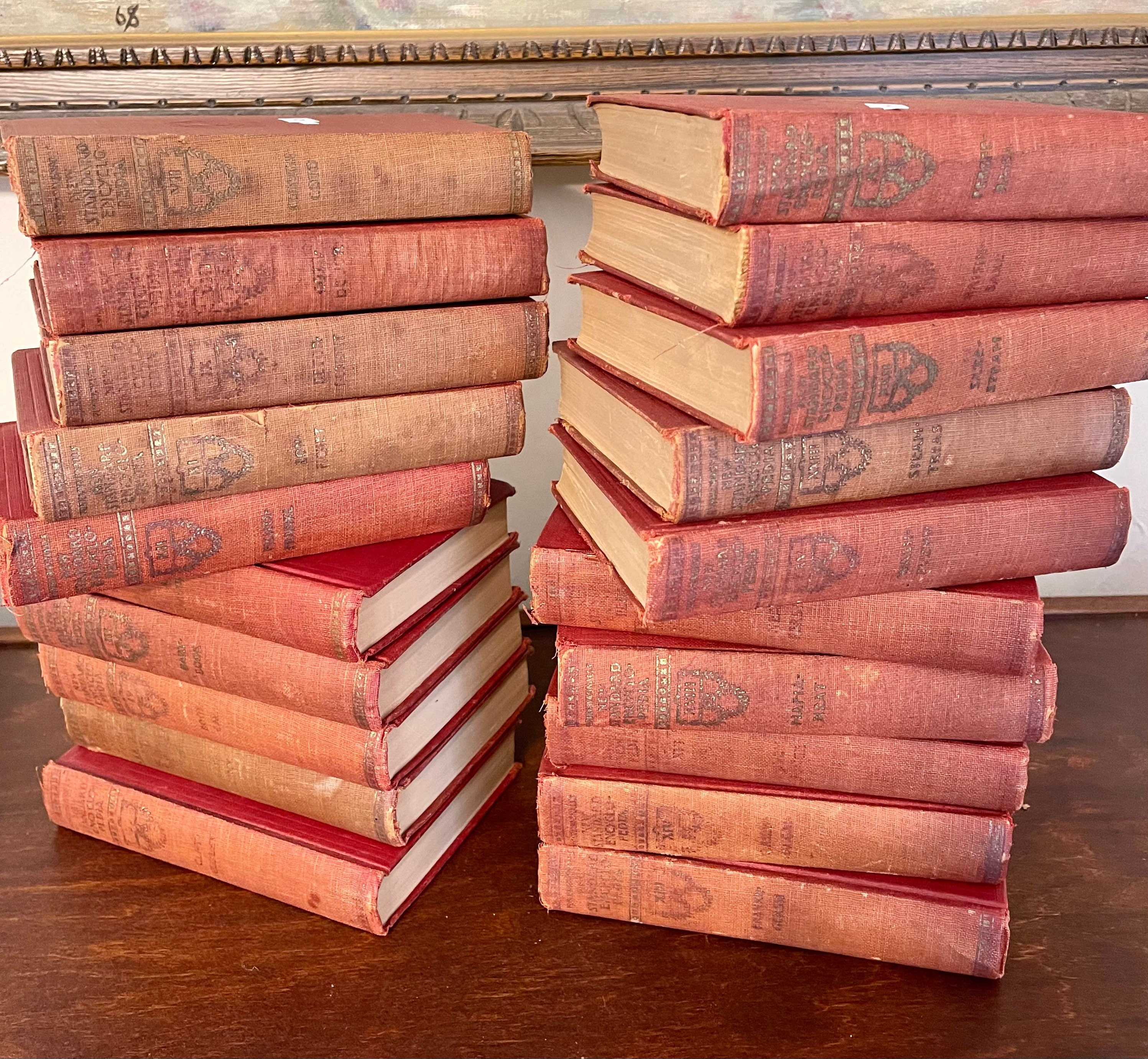 Skole lærer Guvernør overflade Box1 Vintage Red Books 5 to a Bundle Each Book Red Cloth Bound - Etsy