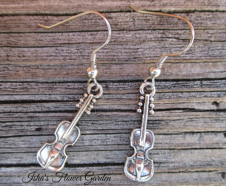 Violin earrings gift for violinist Etsy
