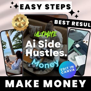 Make Money with AI 2026: Beginner's Guide to AI Side Hustles That Pay | Step-by-Step PDF | Ebook