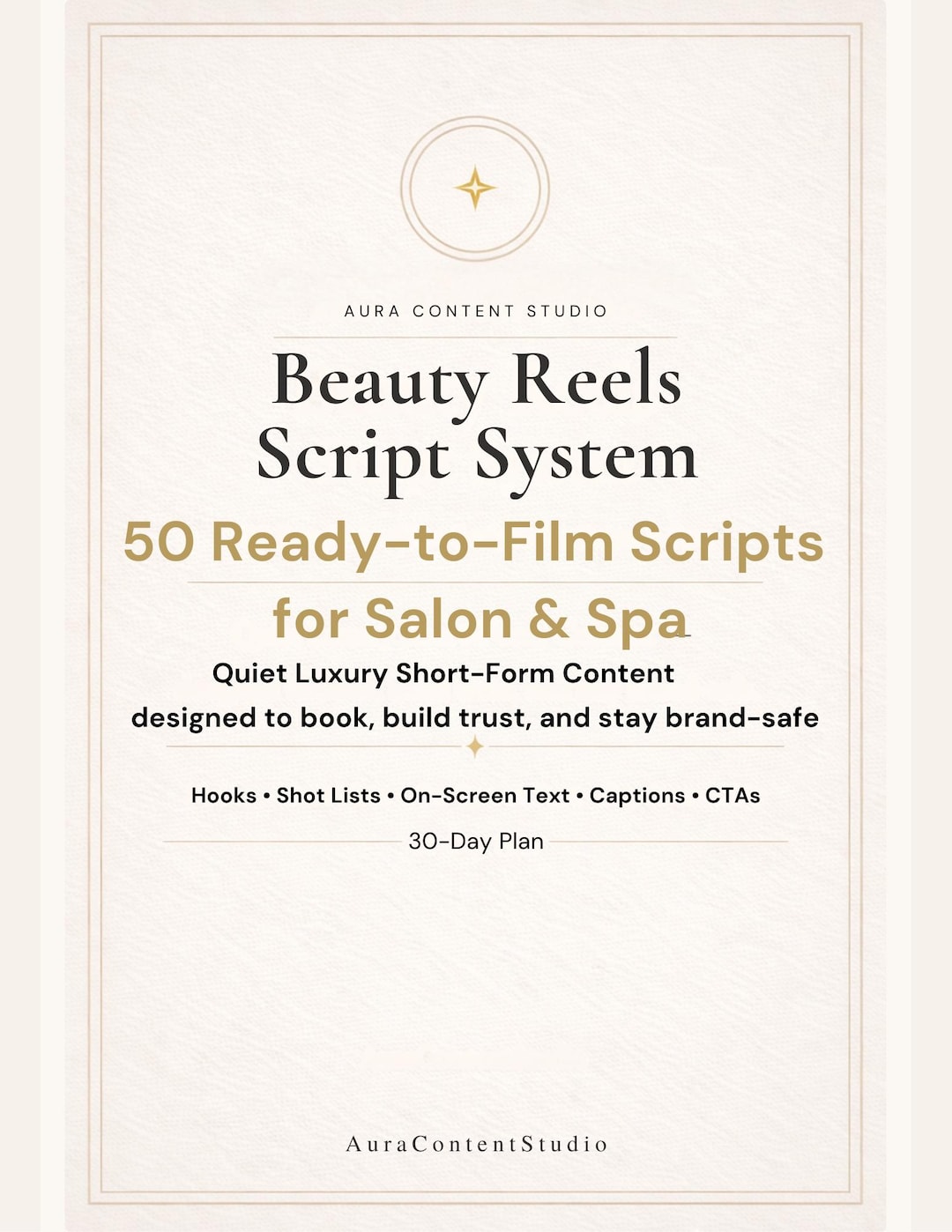 Reels Script Examples Instagram Reels Scripts for Beauty Salon (PDF) | 50 Ready-to-film Hooks ...