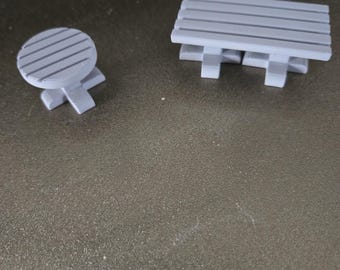 Tables and Chairs