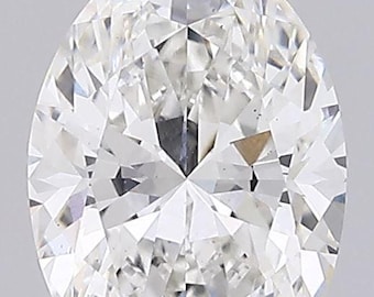 2.50 ct Oval Lab Grown Diamond: G Color, VS1 Clarity, IGI Certified
