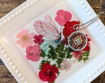 Nightstand Earring Holder, Dresser Ring Dish, 2-Piece Jewelry Storage, Jewelry Tray