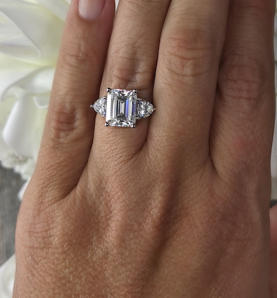 Emerald cut with trillions outlet