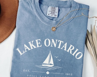 Lake Ontario Still Lake Ontario Shirt, Anti Trump Shirt, Great Ontario Shirt, Lake of America, Political Shirt, Canadian Lake Lover Gift